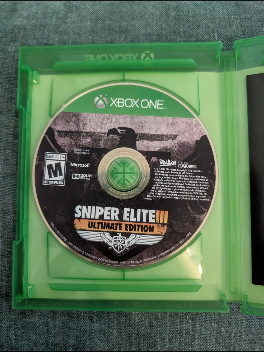 Sniper Elite III Ultimate Edition - XBOX One